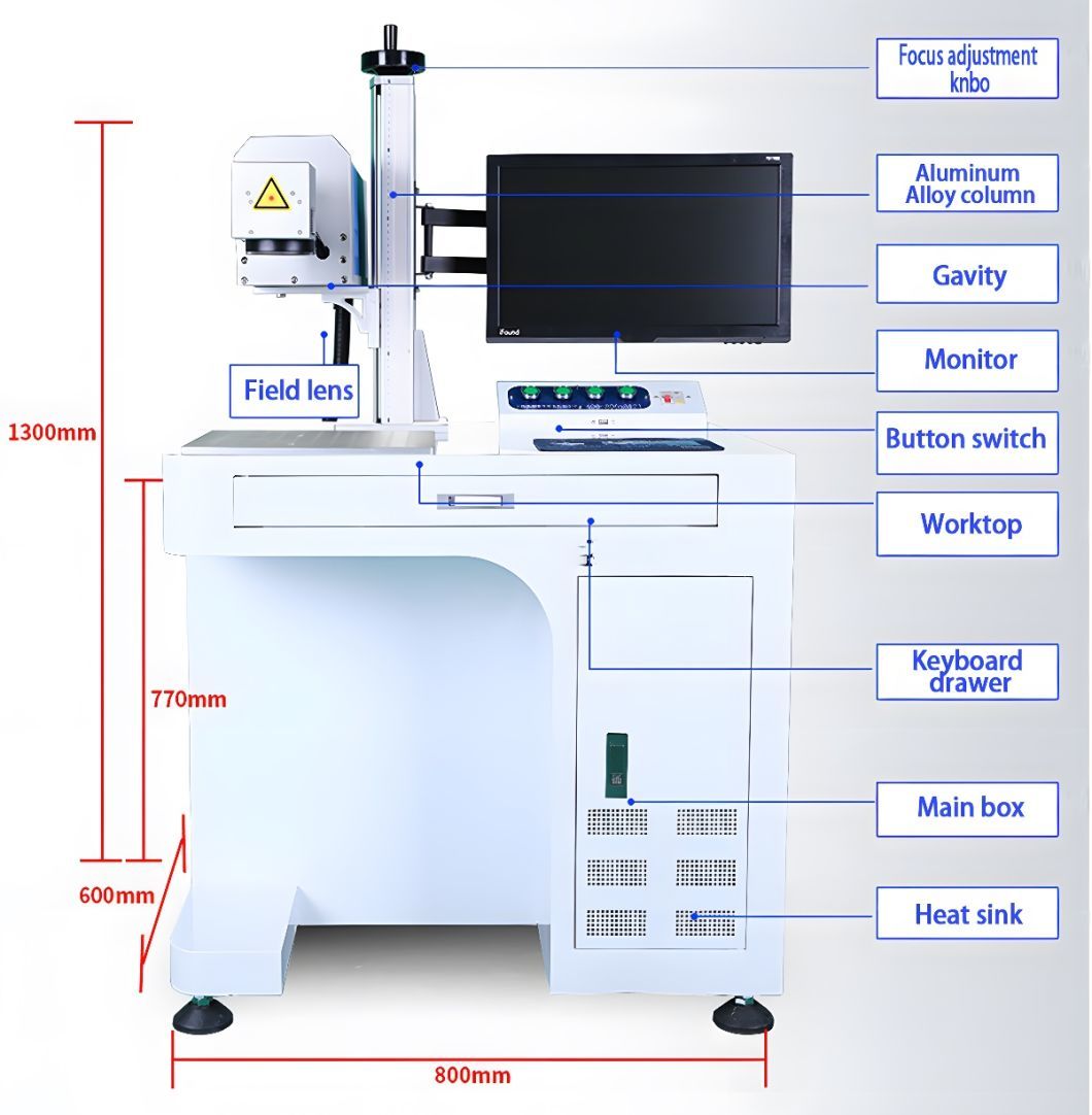 Like-Mini-Lm-001 Integrated Mini Laser Marking Machine