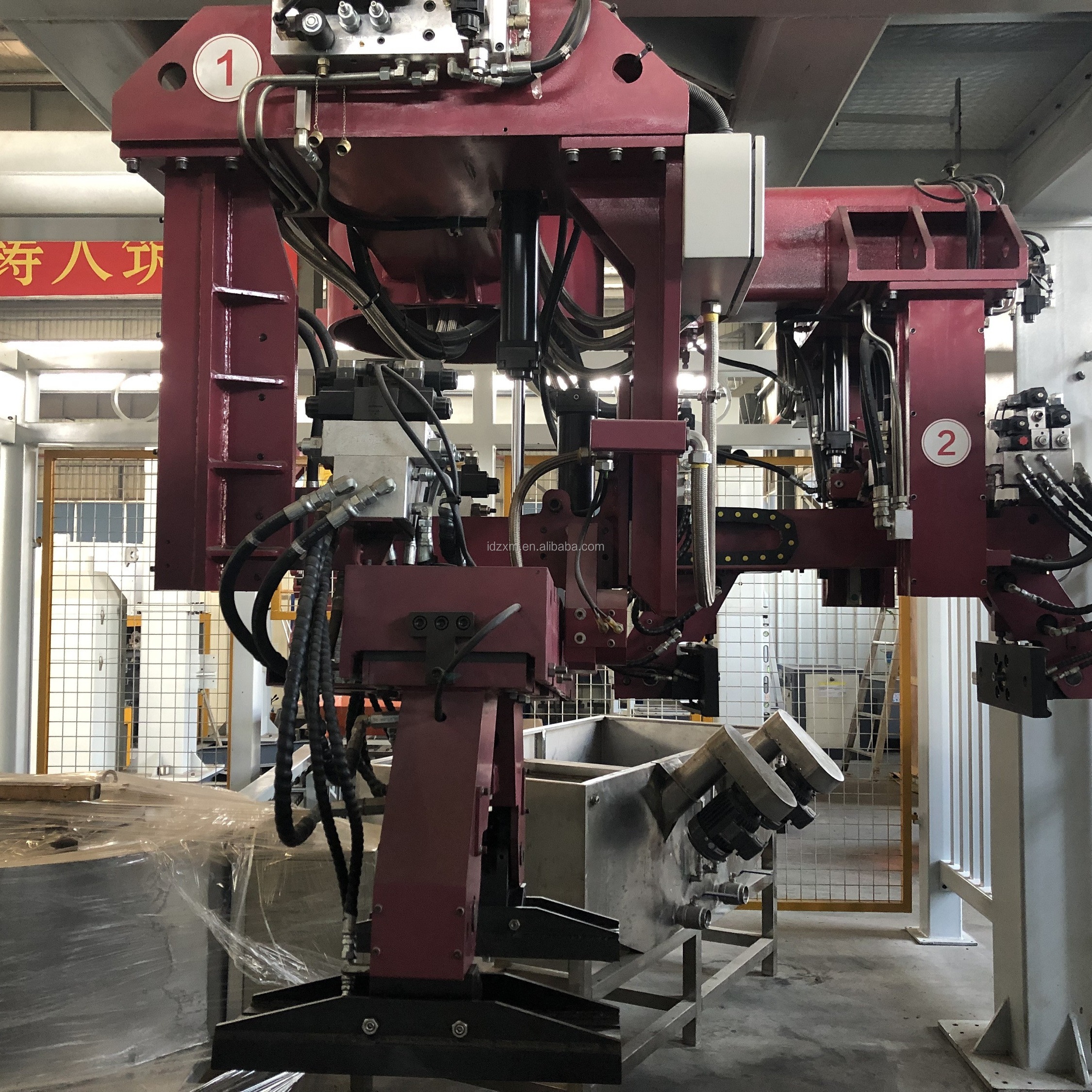 Single/Double Station Brass Low Pressure Die Casting Machine for Faucets Water Meters or Valve Bodies