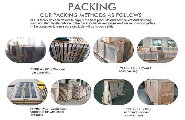 Aluminium Doors and Windows Packaging & Loading