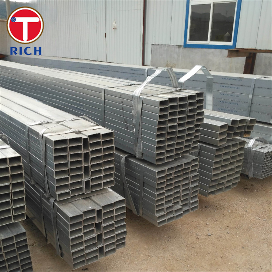 ASTM A179 ERW Welded Steel Tube Galvanized Steel Square Tube For Construction