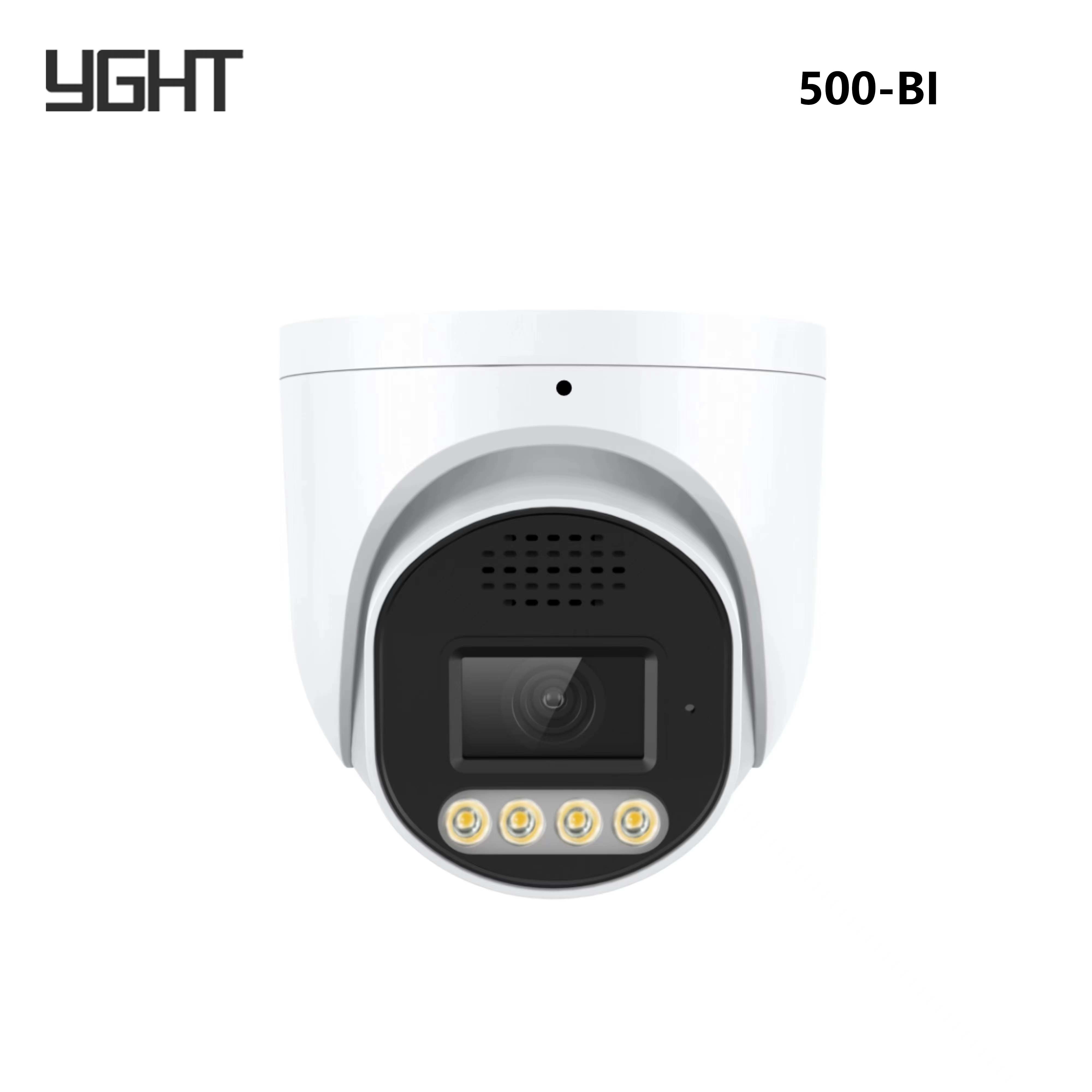 OEM 5MP PTZ Outdoor Pan And Tilt Camera Full Color Night Vision 360 Degree