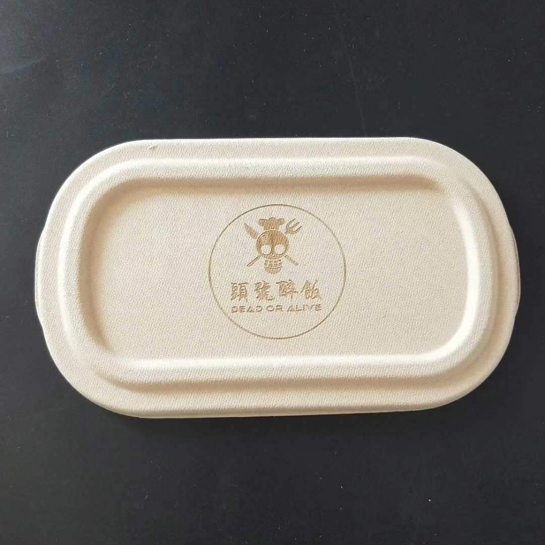 100% Compostable Food Container Sugarcane Lunch Box Bamboo Storage Boxes & Bins Eco-Friendly Multifunction