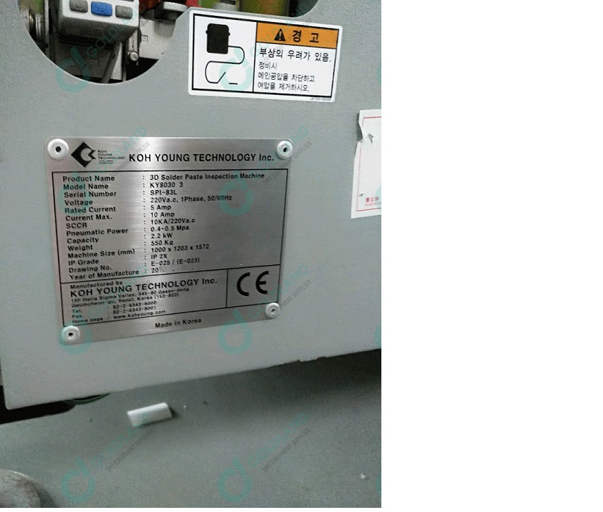 SMT Multifunctional 5M Pixel Camera 3D True Color Solder Paste Inspection Machine SMT Solder Paste Inspection3D SPI Sy