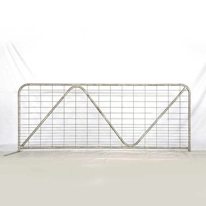 Australian Standard 12' n Brace Mesh Farm Stay Gate With Hinges