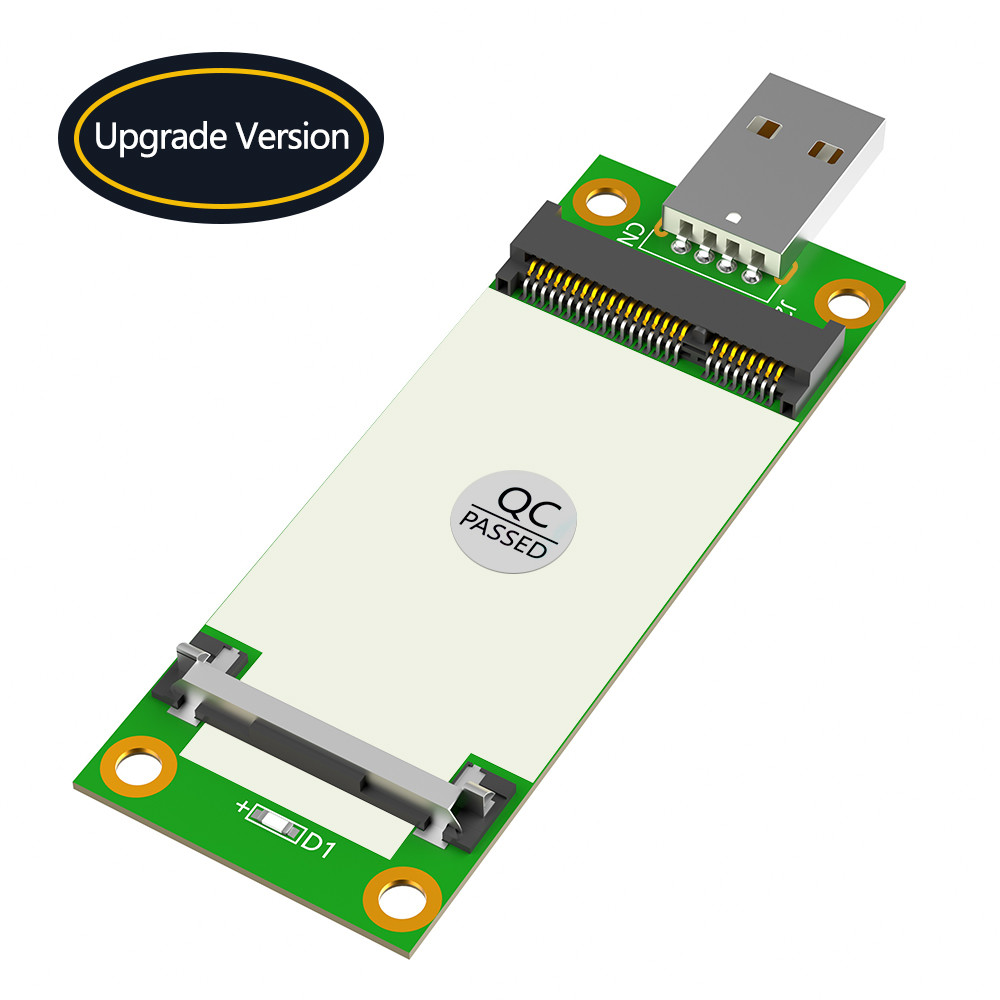 Mini PCI-E To USB Adapter With SIM Card Slot For WWAN/LTE Module