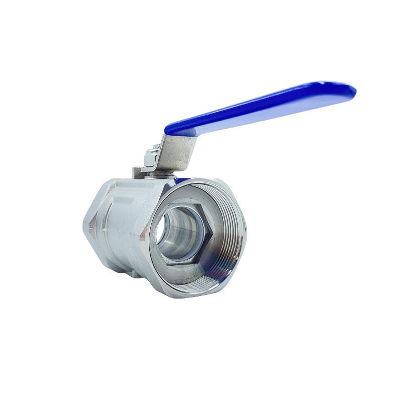 201/304/316 Stainless Steel 1 PC Ball Valve with Handle