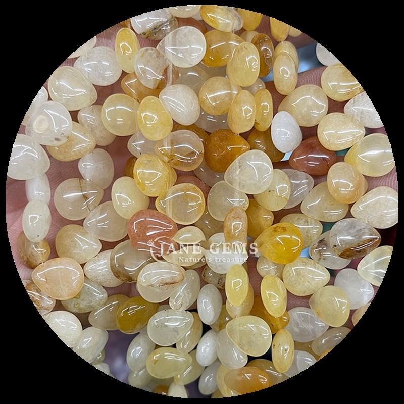Indian Agate Topaz Gem Bead Natural Crystal Water Drop Shape Stone Loose Bead Strands For Bracelets