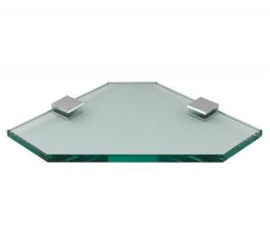 China Diamond Shape Custom Shower Shelves For Bathroom Corner Green on sale