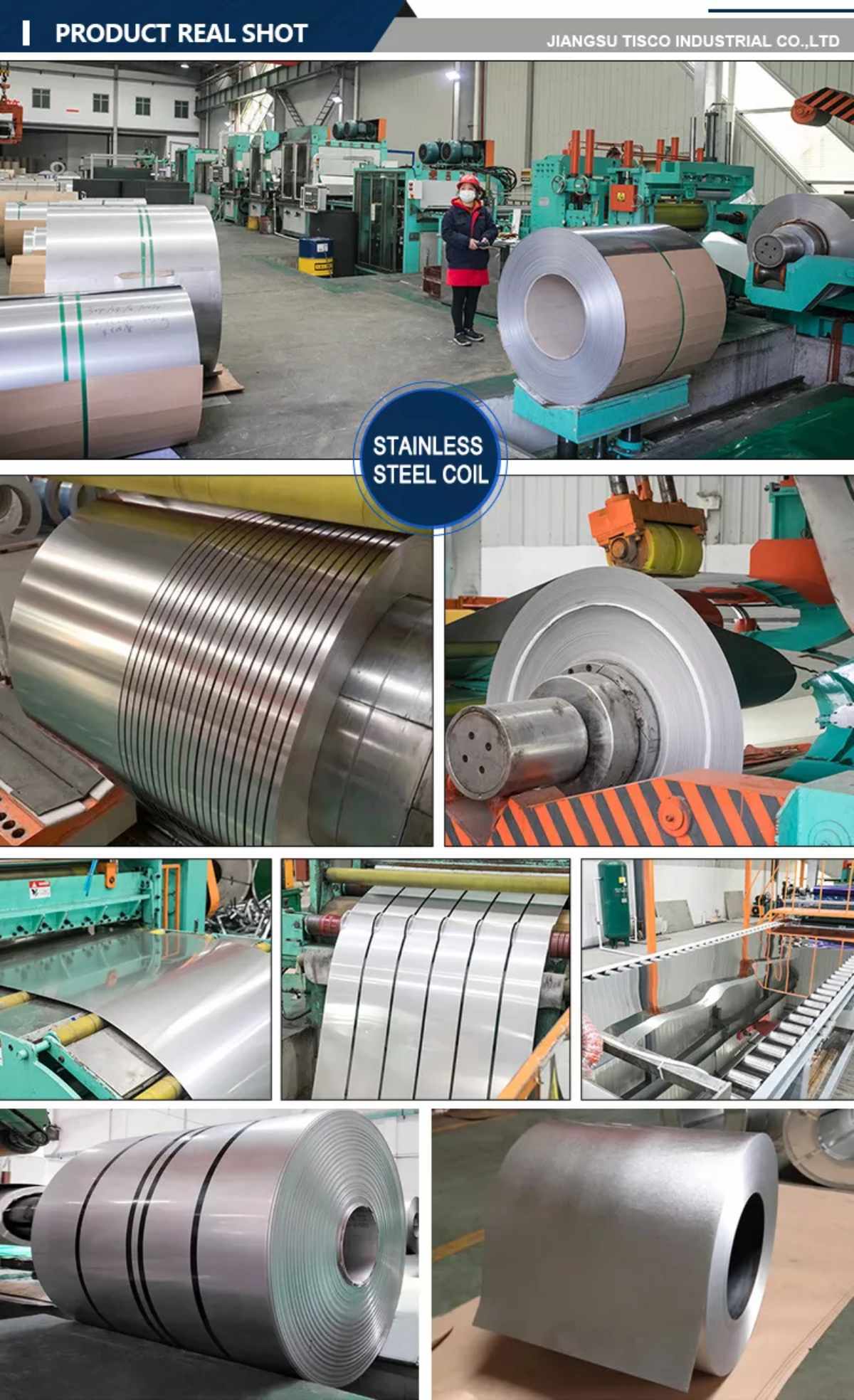 Factory of Stainless Steel Coil