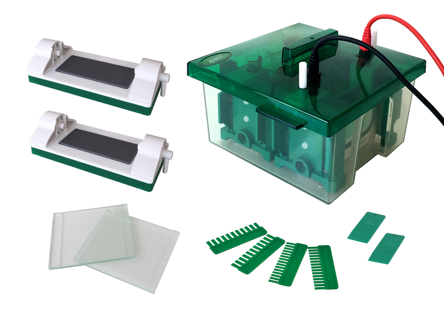 1～4 Pieces Gel Amount Polyacrylamide Gel Electrophoresis Apparatus Jy-mini-p4