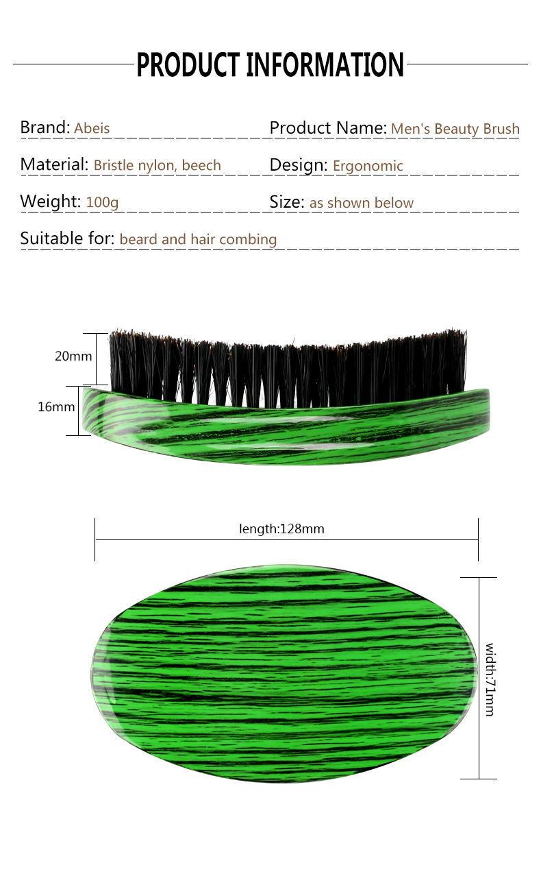 Soft Bristle Wave Brush Custom Torino Pro Brosse for Men's 360 Waves in South Africa's