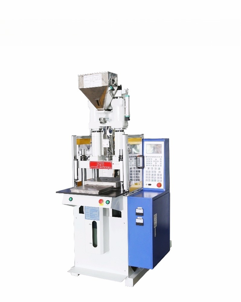 120T Double Slide Table Vertical Injection Molding Machine For High Volume Production