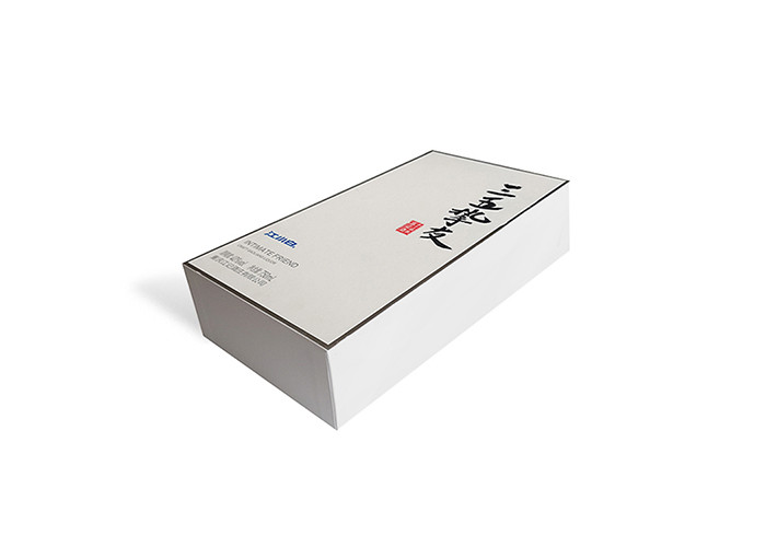 Cosmetic Food Storage Cardboard Boxes CDR Wine Carry Packaging With Vac Form