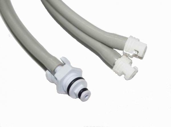 Quality GE Ohmenda Datex Nibp Cuff Connectors 2 Grey Tube And Plastic Connectors for sale