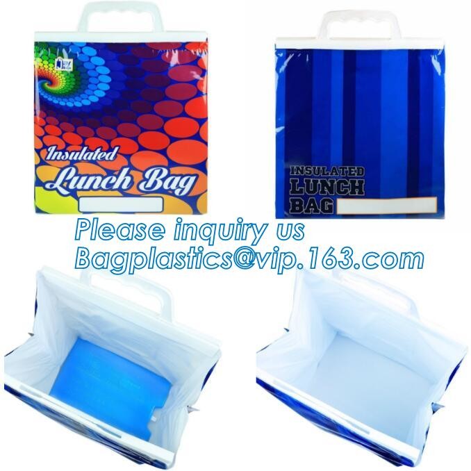 custom bulk waterproof large soft folding food delivery picnic lunch tote grocery cooler bag aluminum foil thermal bags