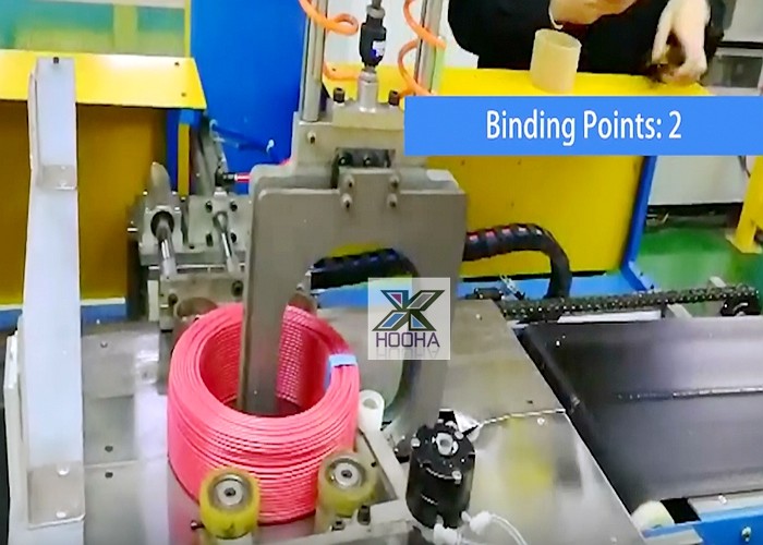 Automatic Wire And Cable Machinery Wire Coiling Machine AC 380 V