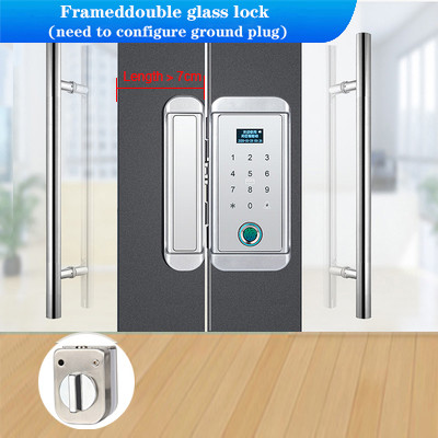 Waterproof 1.7in IP68 Sliding Door Fingerprint Lock FCC