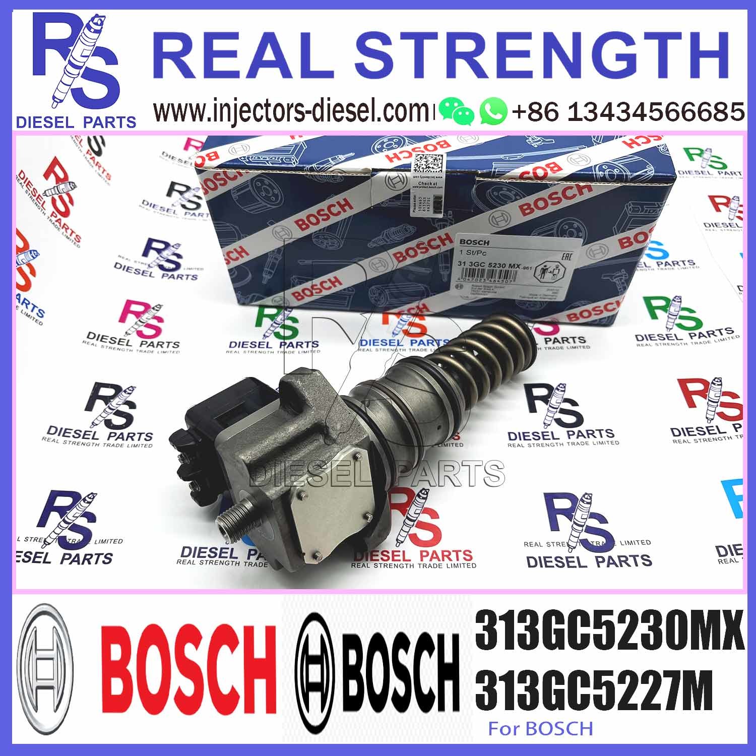 Common Rail Diesel Engine Fuel Unit Pump 0414755006 0414755007 986445008 for V-O-L-V EXCAVATOR EC140 DEUTZ D4D 313GC5230MX