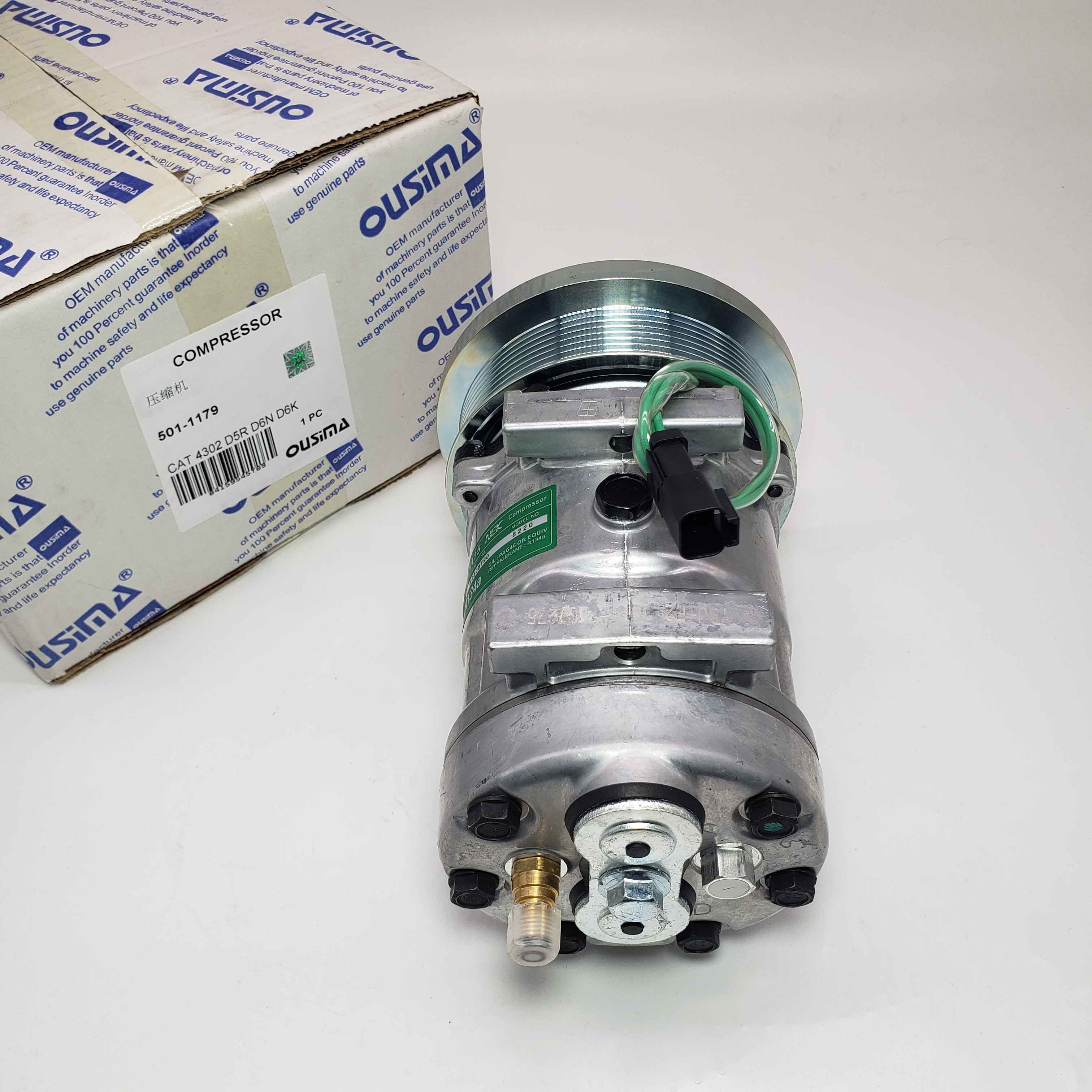 501-1179 5011179 Air Conditioning Compressor For CAT 4302 D5R D6N D6K