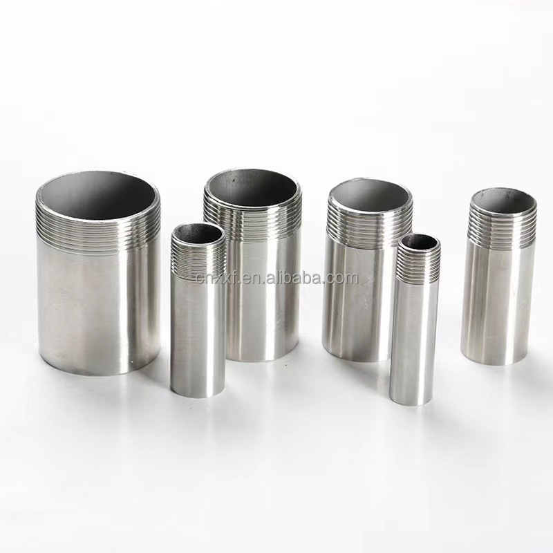 Pipe Lines Connect NXF UNS SS44600/X10CRALSI25/H24JS/446/Z12CAS25/1.4762 STAINLESS STEEL ROUND HEAD BUSHING 1/8-4 INCH CUSTOMIZABLE HEAD PLUG