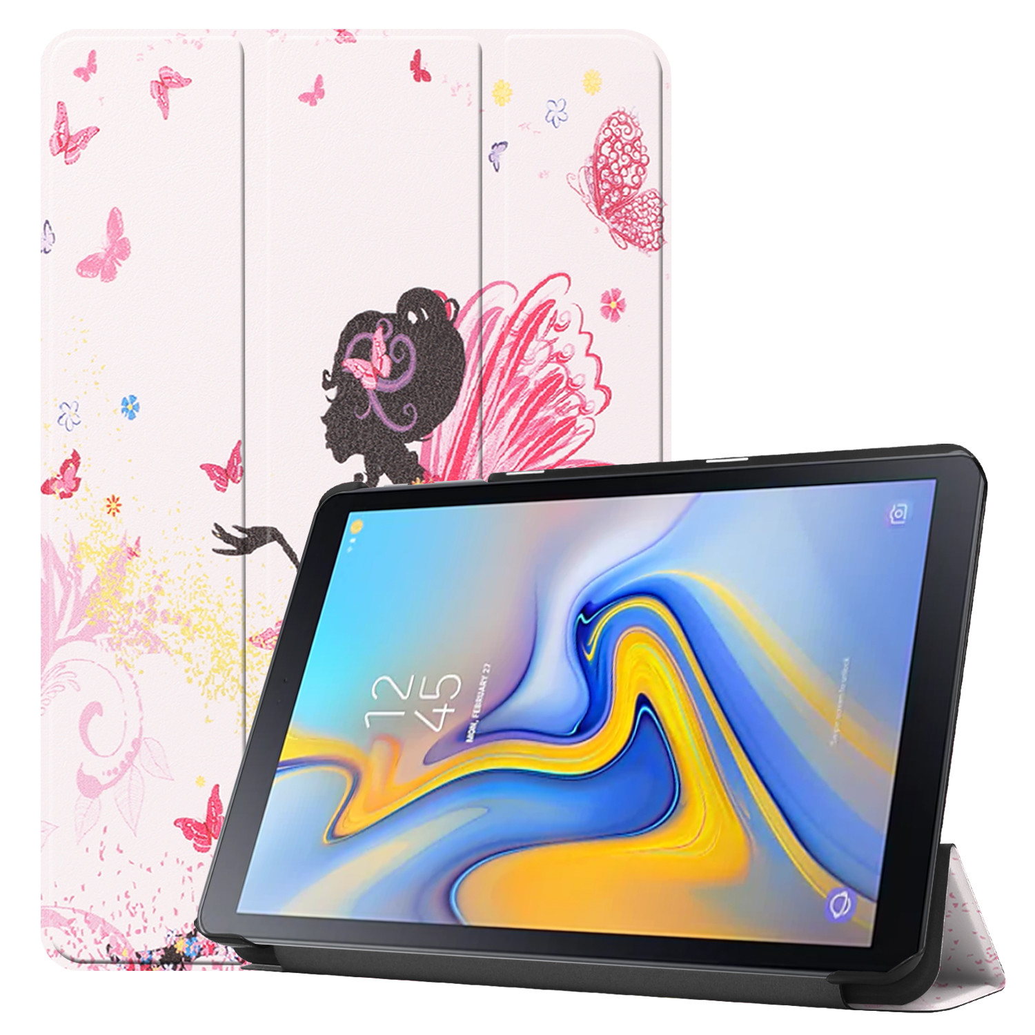 Galaxy Tab Advanced 2 2018 Case, Print Cover for Galaxy Tab Advanced 2 10.1 2018(T583)