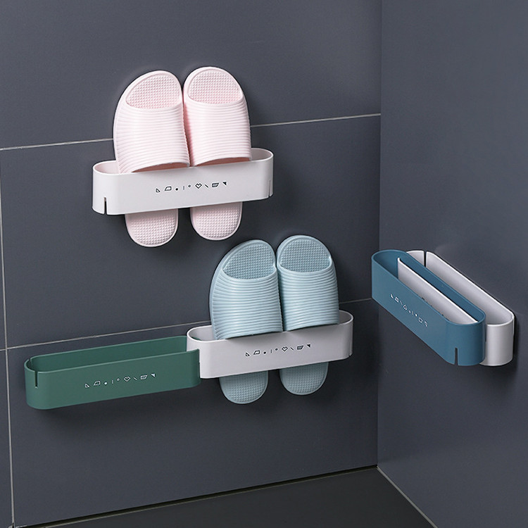 Customized Bathroom ABS Wall Mounted Shoe Rack