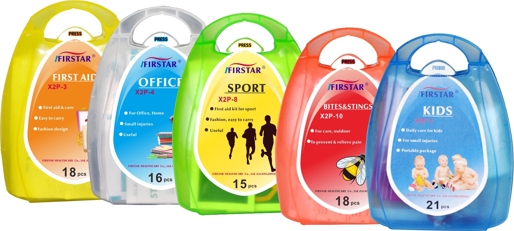 FDA Medical Mini First Aid Kit Box For Travel Sports First Aid Devices
