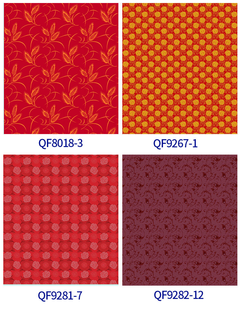 Antiodor Worsted Warp Knitted Polyester Mattress Fabric Printed In Various Patterns