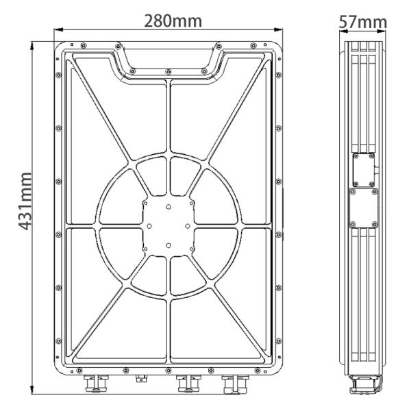 Adaptive Clutter Filtering Ground Surveillance Radar Anti-Jamming Capability