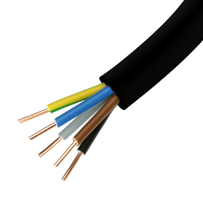 NYY Cable 3Cores 5Cores Low Voltage Cable 0.6/1KV PVC Insulated and Sheathed Cu Conductors