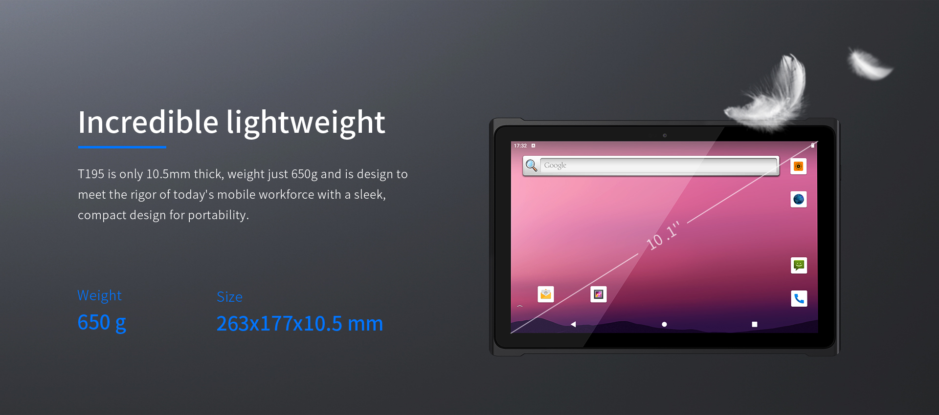 MTK Processor Manufacture Emdoor Industrial 10 inch Tablet Rugged with Android 11