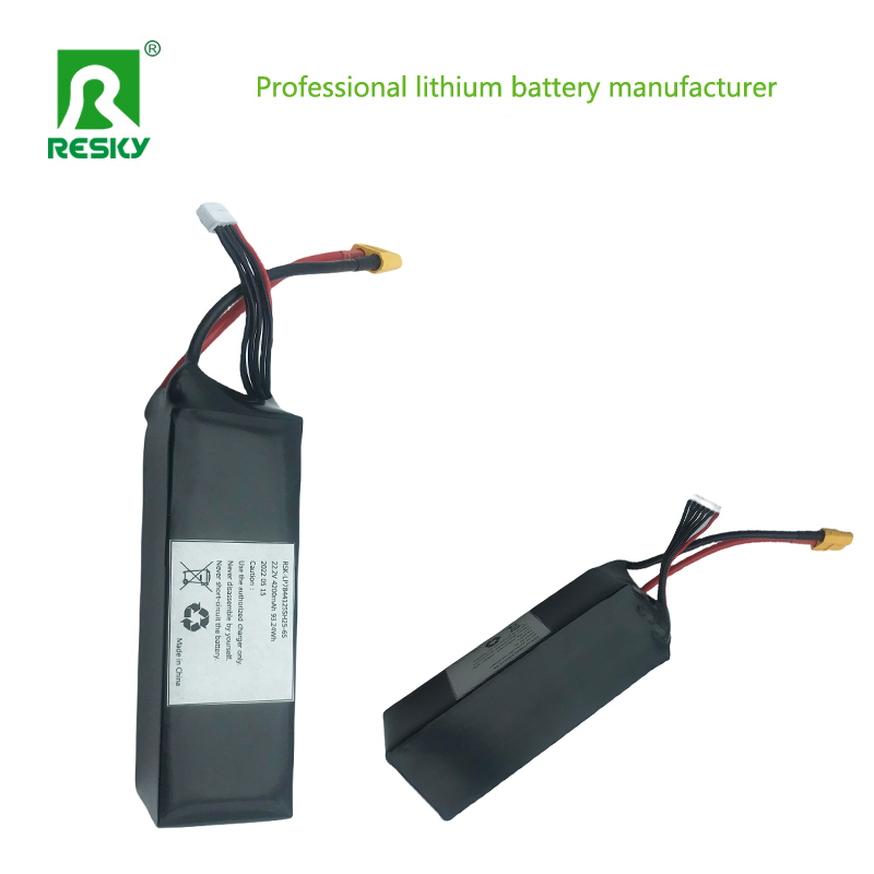 Drone RC Lithium Battery 4s 3s 11.1V 14.8V 22.2V 2200mAh 35c Li-Polymer Battery