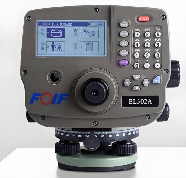 Leveling Surveying Instrument EL302A Digital Level 0.7mm Accuracy Automatic