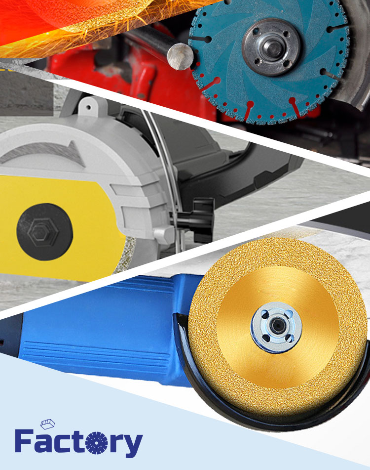 Good Sharpness Diamond Cutting Disc for Stone Cutting Segmented Vacuum Diamond Saw Blade