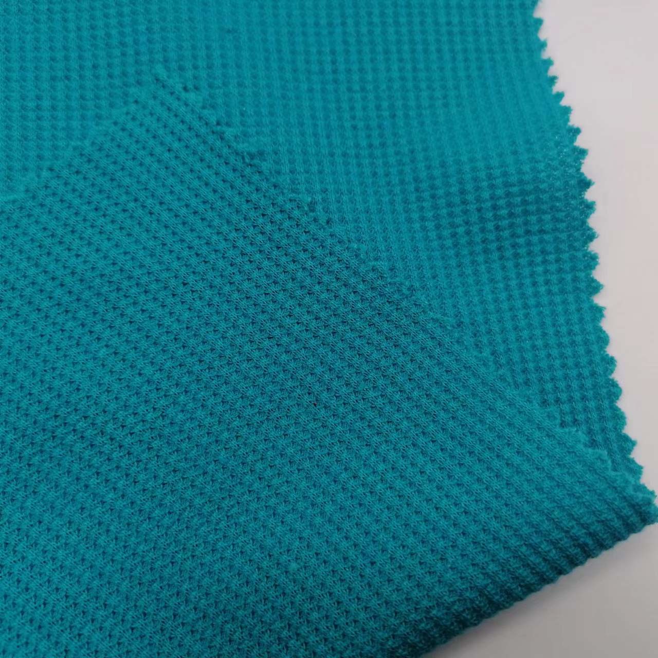 Breathable Jacquard 90% Polyetser 10% Spandex Sportswear Material Fabric 150D 40D
