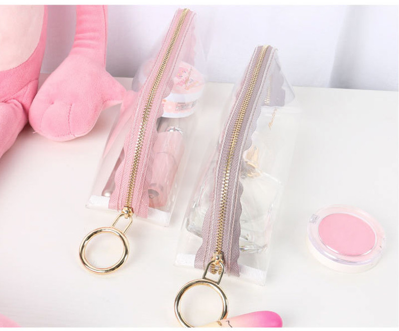 Customized Transparent PVC Travel Waterproof Wash Bag