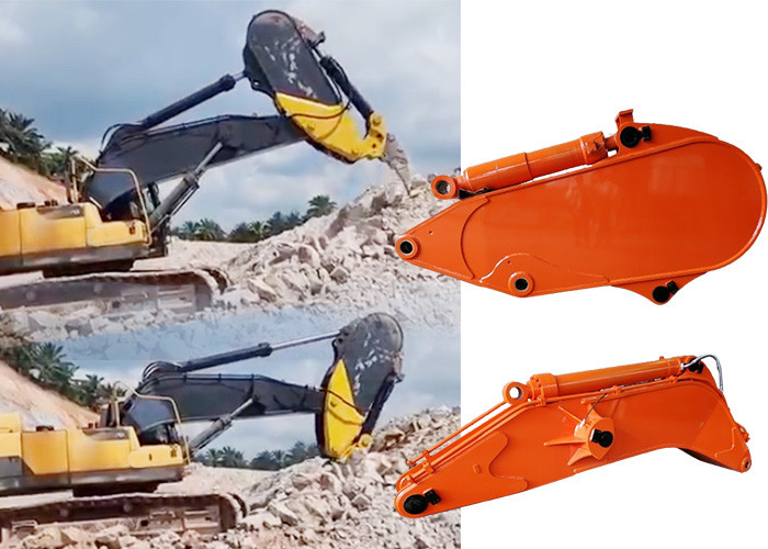 High Efficient Excavator Rock Boom And Arm With Ripper For Cat Hitachi Komatsu