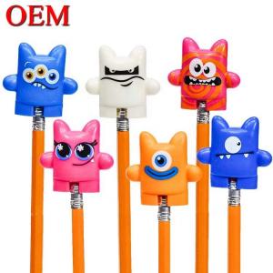 Buy cheap Custom Kids Toys 2023 Cartoon3D Funny Pencil Topper Pvc Pencil Topper product