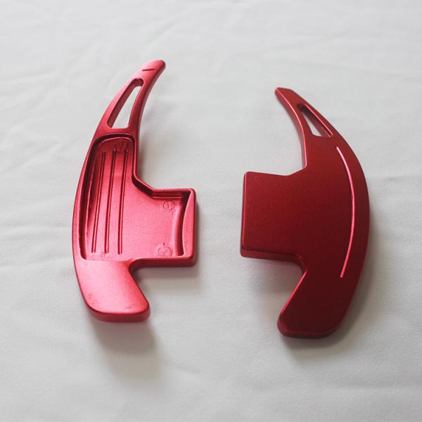 Pure Aluminum Die Casting Parts For Auto Parts Anodizing Red High Pressure