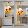 Buy cheap Laser Cutting Decorative Metal Panels Metal Room Divider For Hotel Restaurant from wholesalers