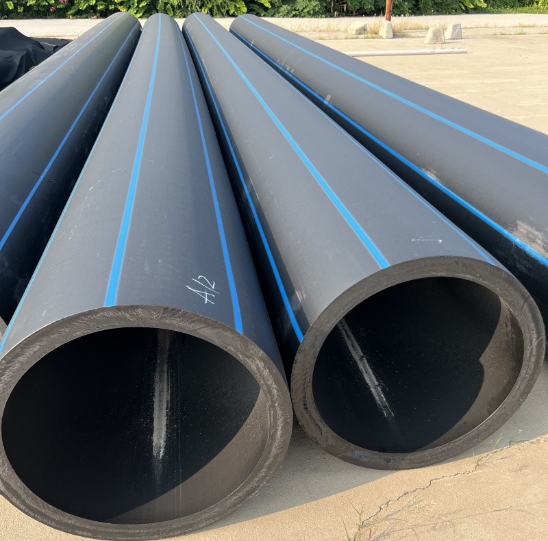 5.8/11.8m Per Length Dredging HDPE Pipe With High Tensile Strength