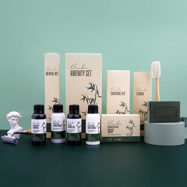 Disposable Eco Friendly Hotel Amenities , Luxury Hotel Toiletries Kit Toothbrush