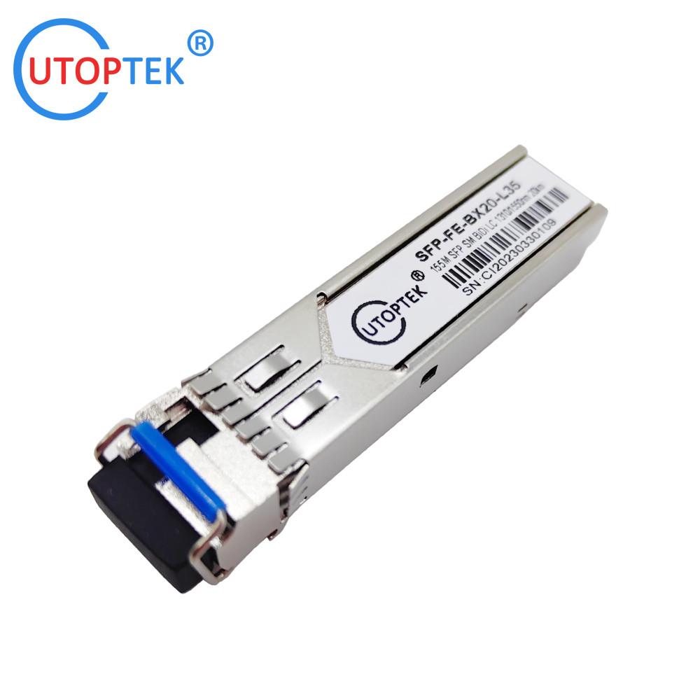155M SFP SMF Bidi LC 40km 1310/1550nm optical fiber sfp transceiver module for cisco/huawei/ZTE/Viettle