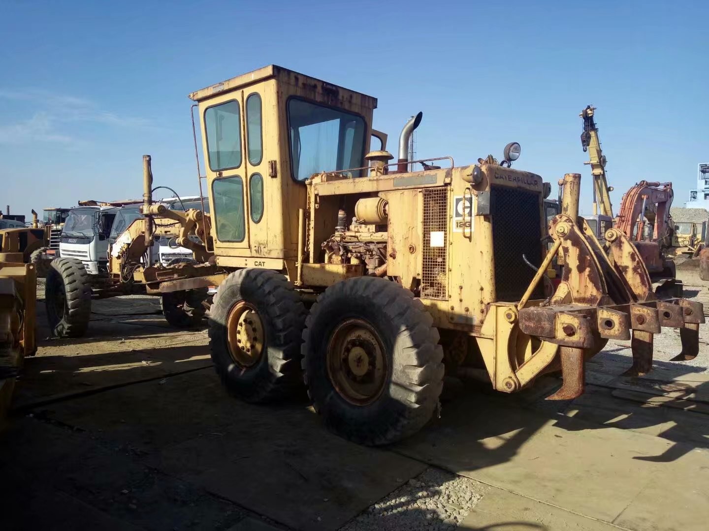 Original USA Used Caterpillar 12G Motor Grader Hot Sale/seond hand CAT motor grader with cheap price