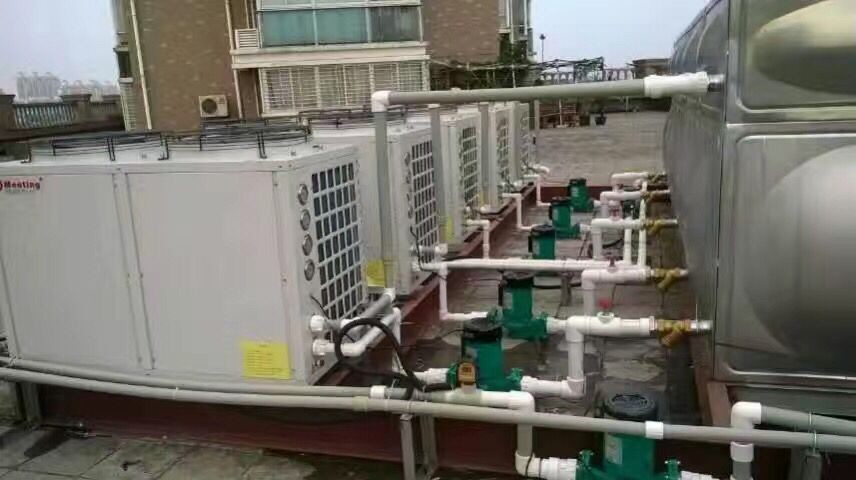 Top Blowing EVI Heat Pump 36KW Air To Water Heat Pump Copeland Compressor