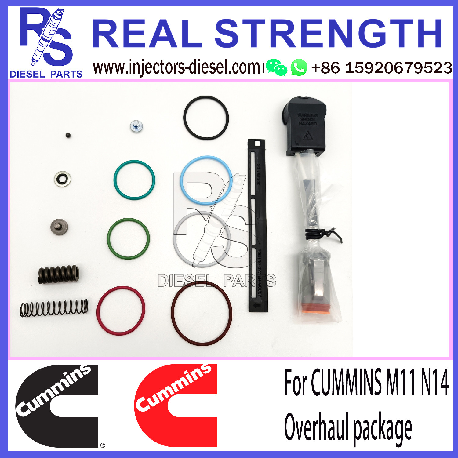 CUMMINS M11 N14 Injector Repair Kit Original Fuel Injector Kit