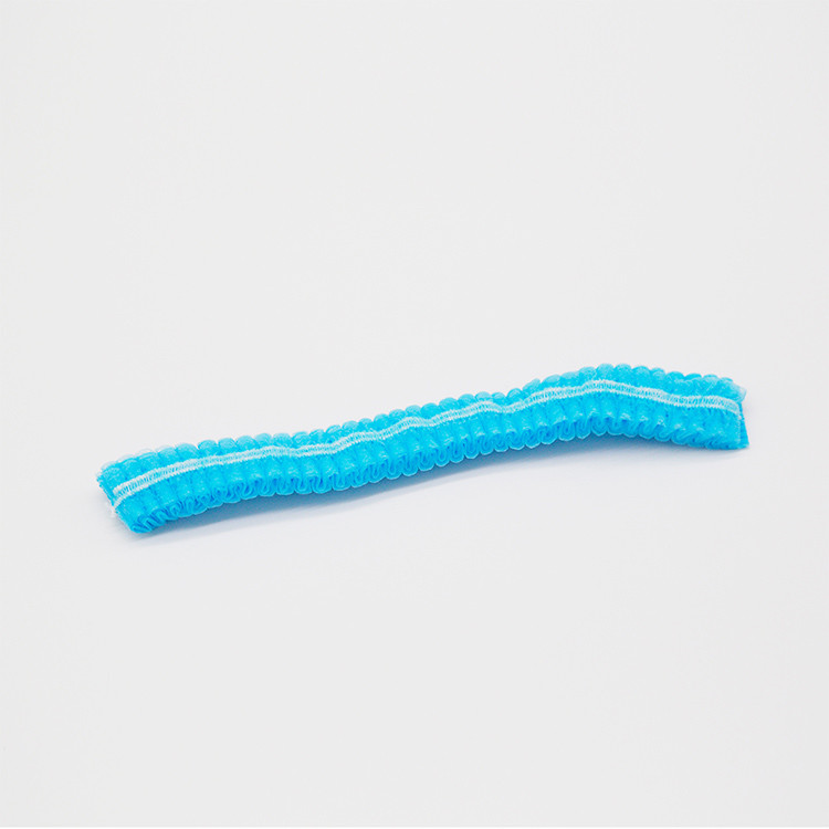 Disposable Non Woven Double Elastic Surgical Mob Cap / Medical Clip Cap / Non-Woven Head Bouffant Cap Hairnets