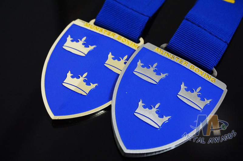 Finisher Maration Half 10K 5K Sports Metal Award Medals Zinc Alloy 3d With Soft Enamel Medallion