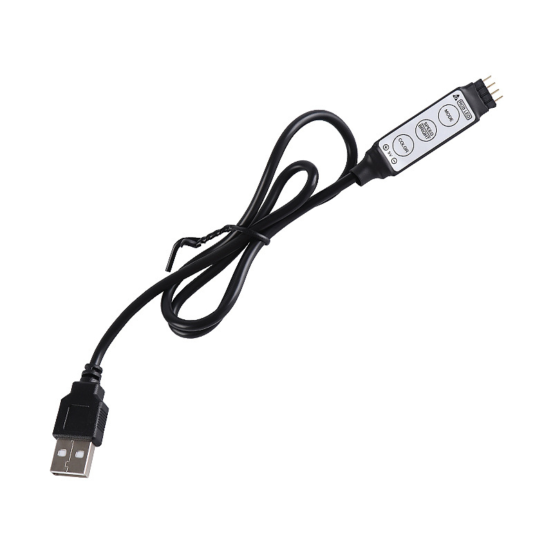 USB 5V LED Controller Mini Wireless Remote Control For LED RGB Color Bar 5050