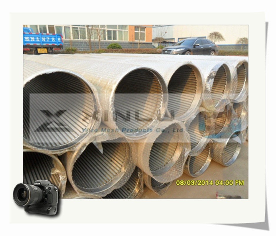 ID116 Johnson V Wire Screen Pipe For Replaceable Changeable Filter Element